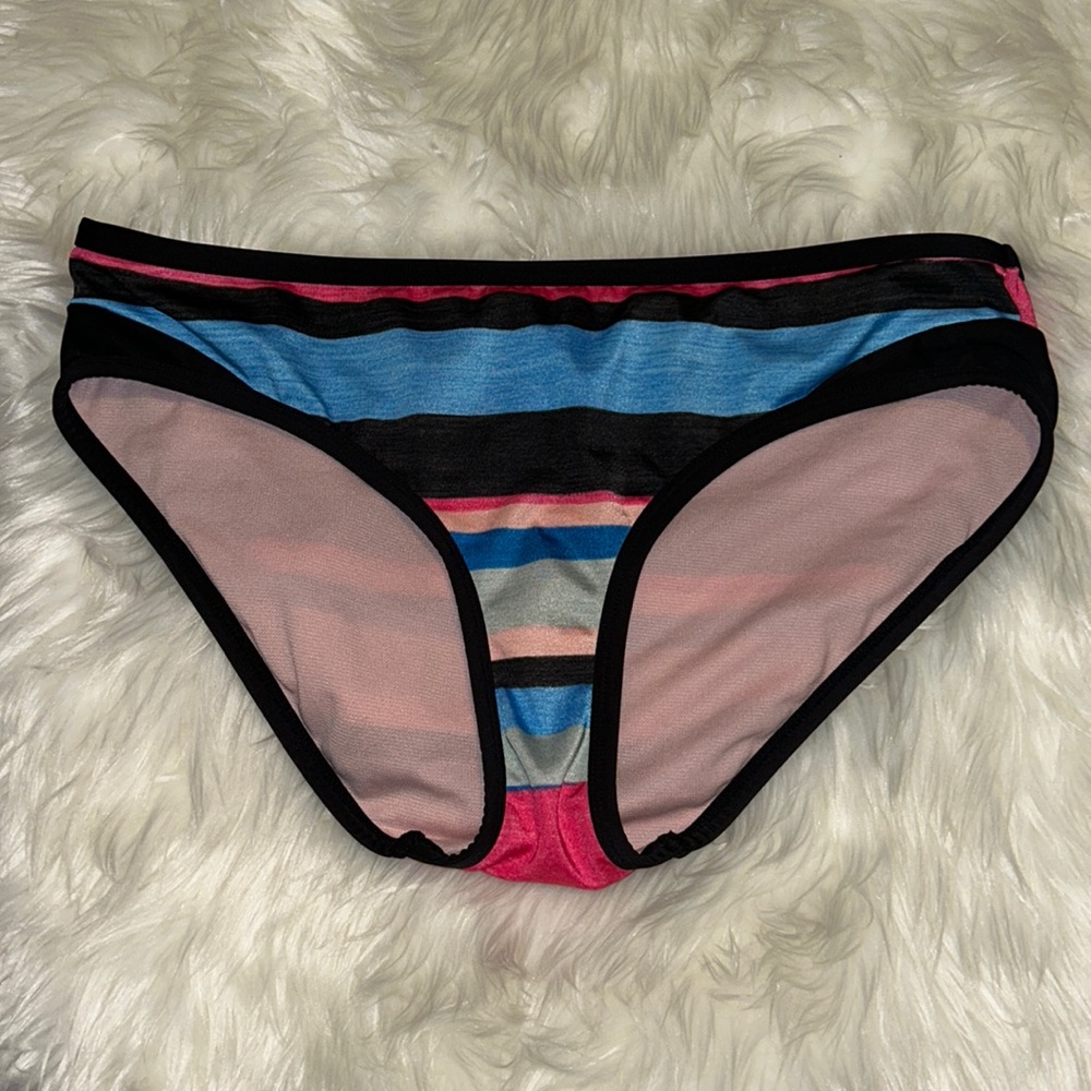 New! JoyLab Striped Hipster Bikini Bottom